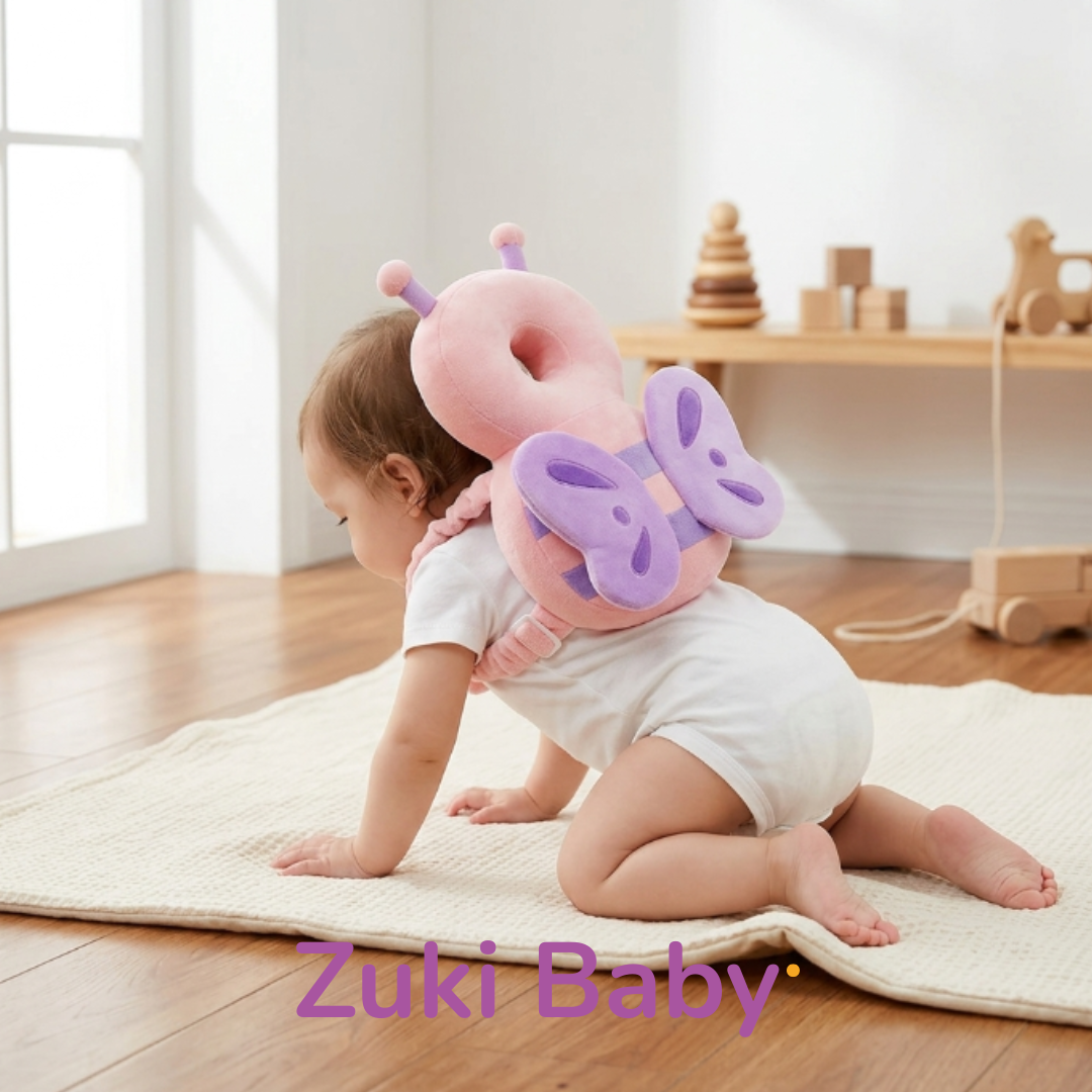 Mochila Antigolpes para Bebé 🦋 Diseño Mariposa